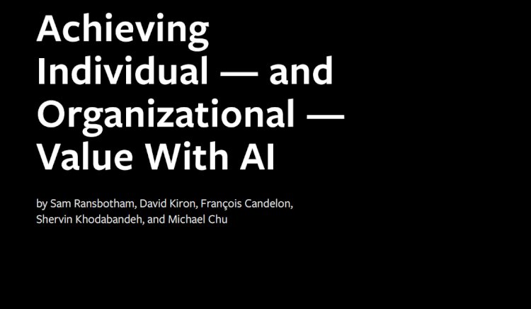 Achieving Individual and Organizational  Value With AI