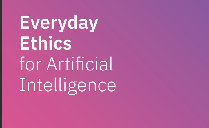 Everyday Ethics for Artificial Intelligence