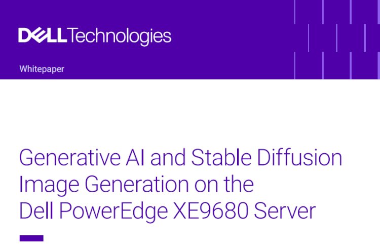 Generative AI and Stable Diffusion  Image Generation on the Dell PowerEdge XE9680 Server